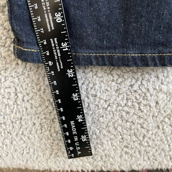 Abercrombie & Fitch Jeans Men 40x32 Blue Dark Wash Athletic Skinny - Picture 11 of 13